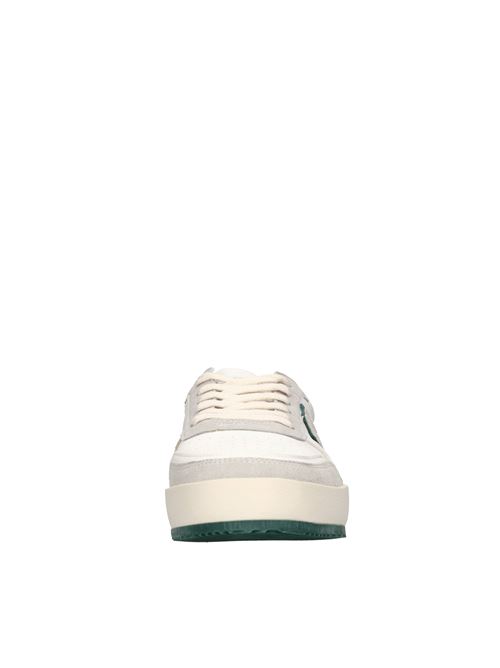 Sneakers in pelle e camoscio PHILIPPE MODEL | VNLU WX07BIANCO-VERDE